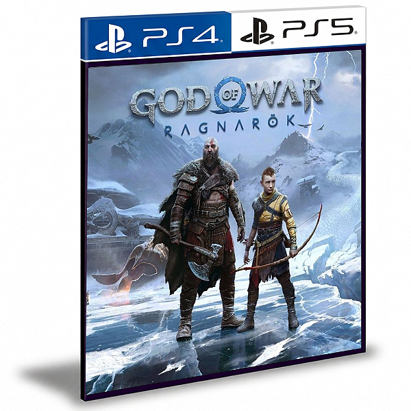 God Of War Ragnarok - Ps4 e Ps5