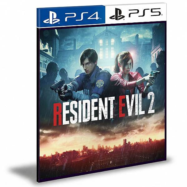 Resident Evil 2 Remake - Ps4 e Ps5