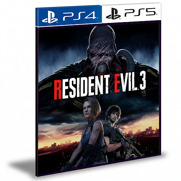 Resident Evil 3 Remake - Ps4 e Ps5