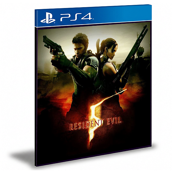 Resident Evil 5 - Ps4 e Ps5