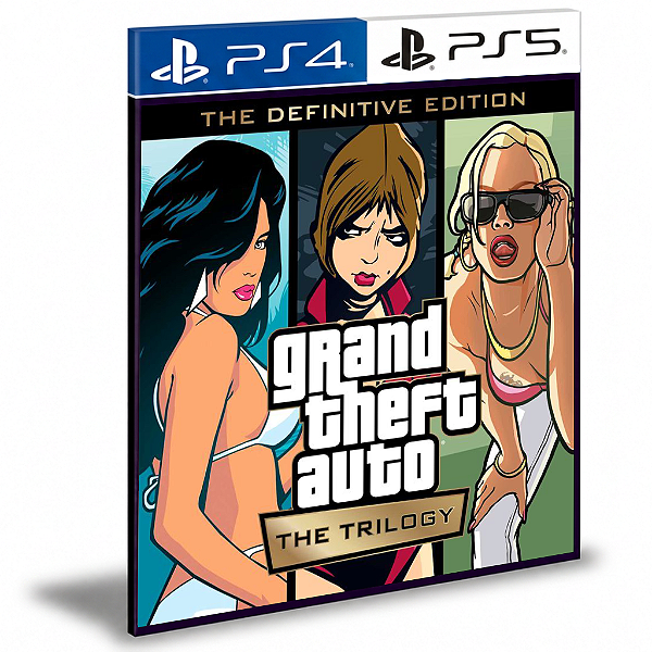 GTA Trilogy - Ps4 e Ps5