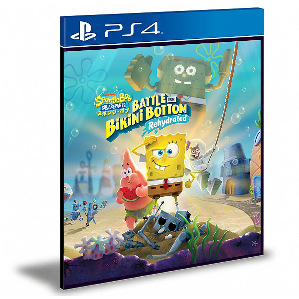 Bob Esponja Calça Quadrada - Ps4 e Ps5