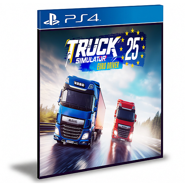 Truck Simulator 25: Euro Driver - Ps4 e Ps5