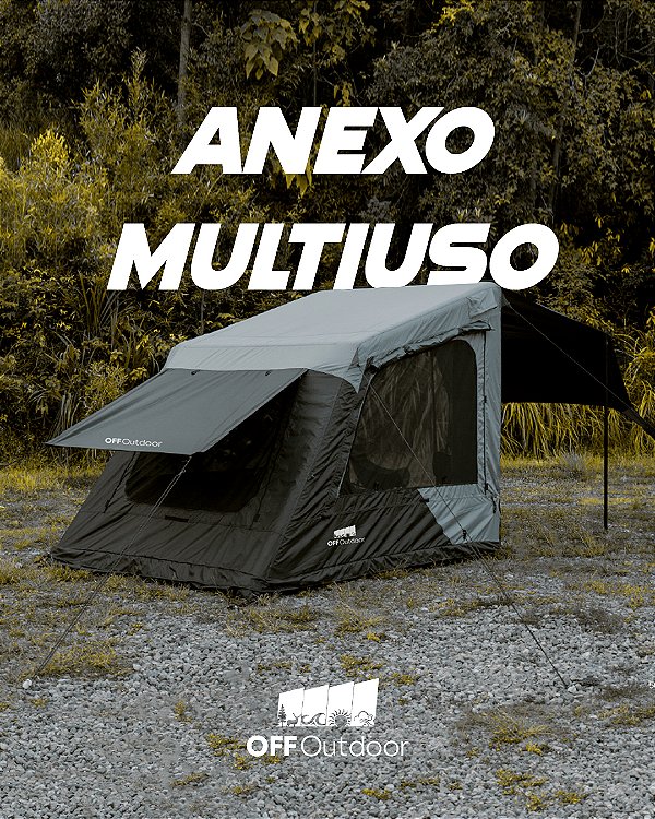 Barraca Sala anexo Multiuso Offoutdoor acionamento por Ar comprimido Ripstop