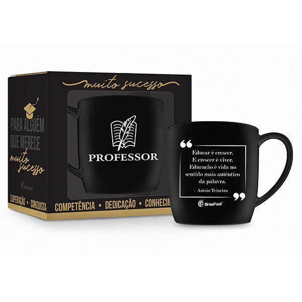 CANECA PORCELANA URBAN 300ML CURSOS - PROFESSOR