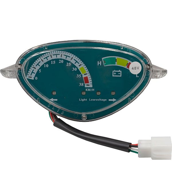 Painel Velocímetro Analógico Bike Elétrica Sousa 48v 350W