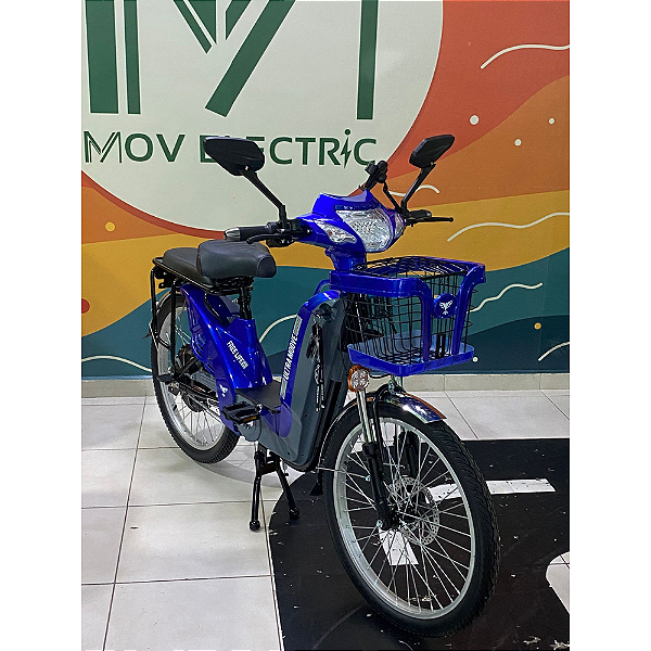 Bicicleta Elétrica Free Life 800w 48v/12ah Bateria Lítio