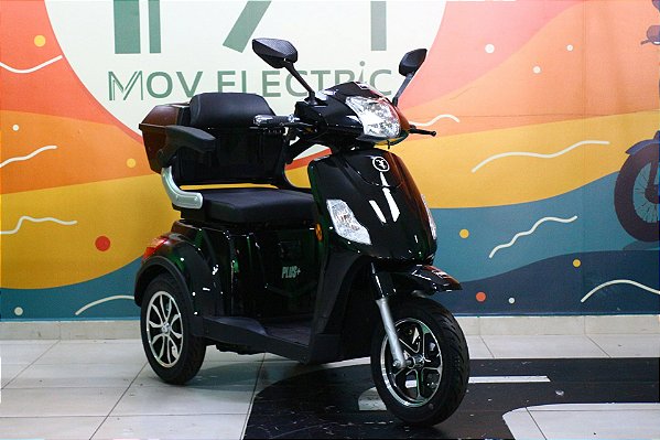 Triciclo Elétrico Plus+ Mobile 650W Premium