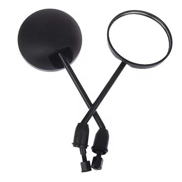 Retrovisor Redondo Safe Scooter Triciclo Bicicleta Elétrica Universal Par