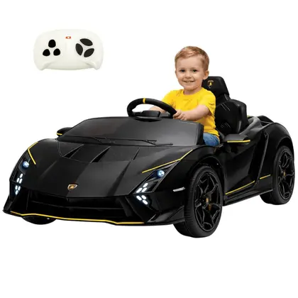 Carrinho Elétrico Infantil Lamborghini Aventador 12v Com Controle Remoto