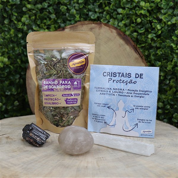 kit de Proteção - Banho e Cristais