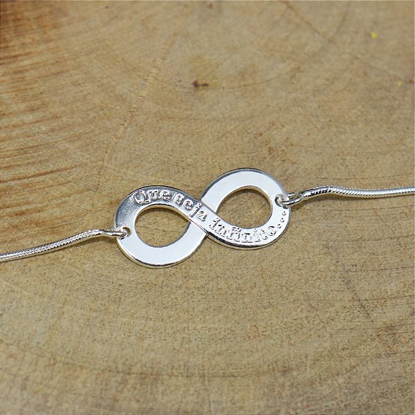Pulseira Infinito - Prata