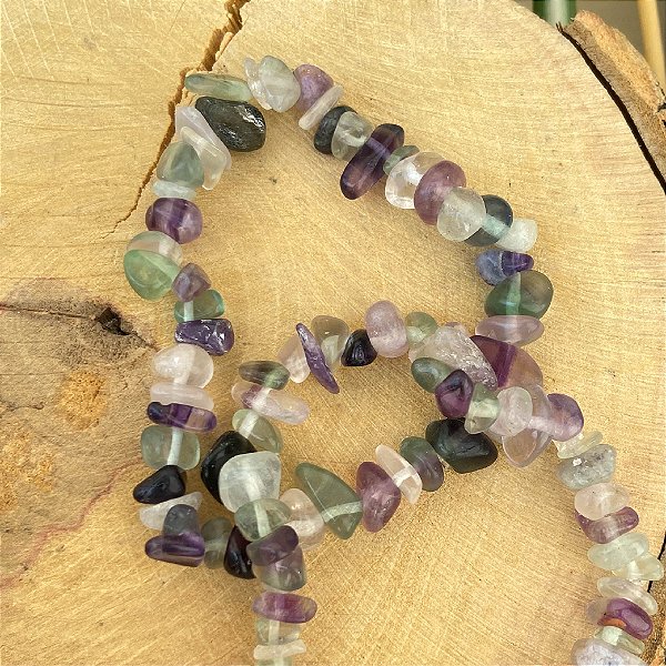 Pulseira de Fluorita - Cristal da Cura