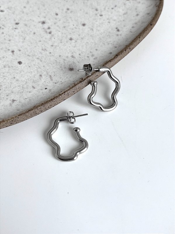 Brinco Ladia Prateado