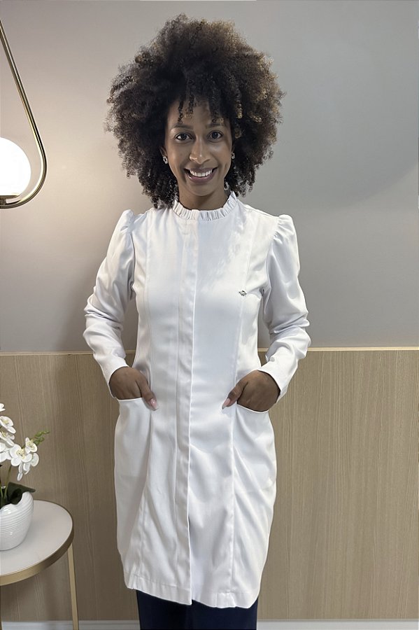 Jaleco Feminino Rubi Branco