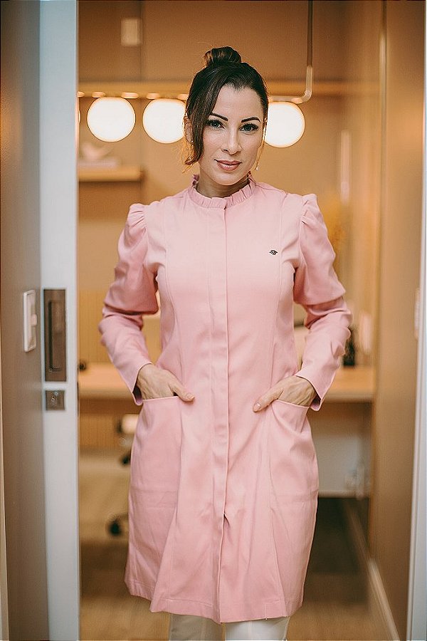 Jaleco Feminino Rubi Rosa