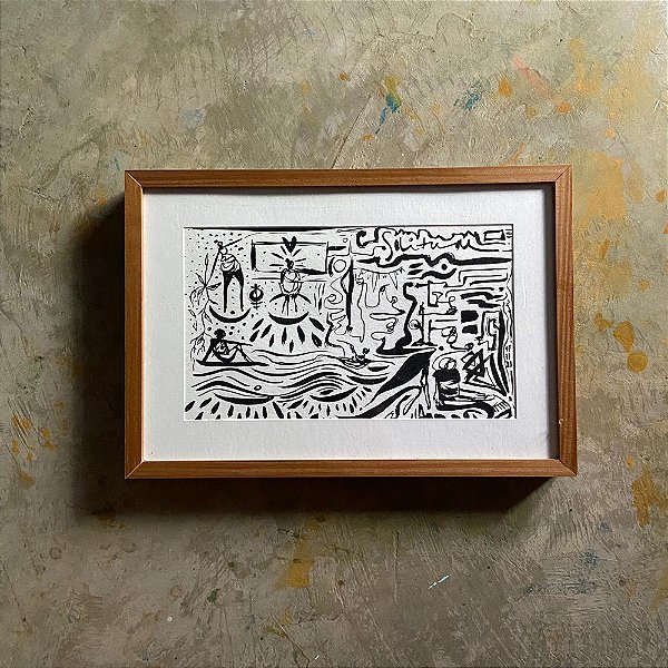 Quadro Solitude | 38x26cm