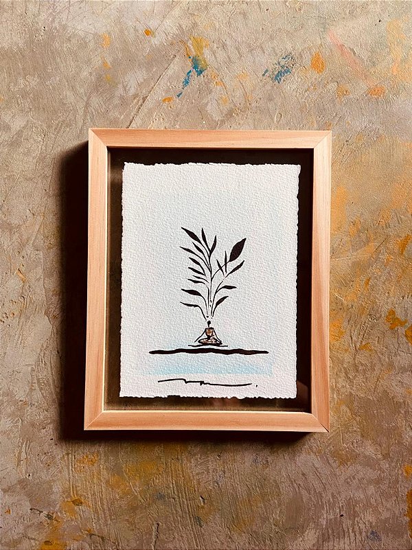 Quadro Florescer | 20x25cm