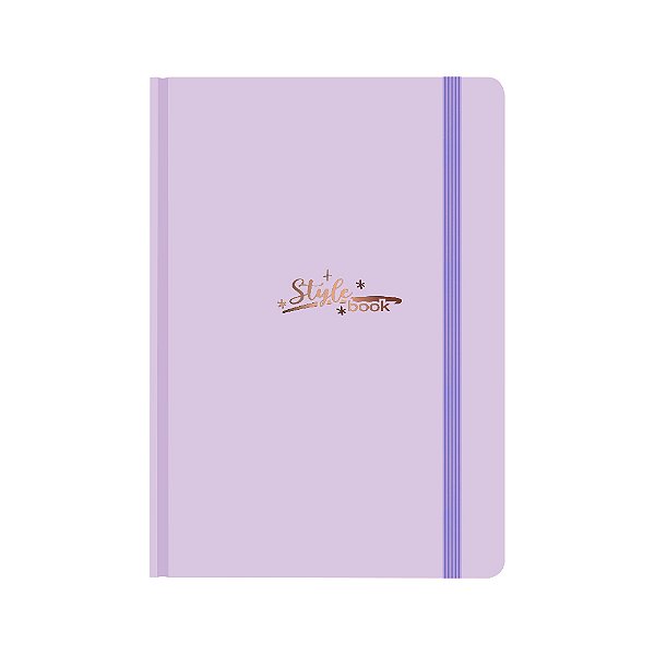 Caderno Style Book Lilás