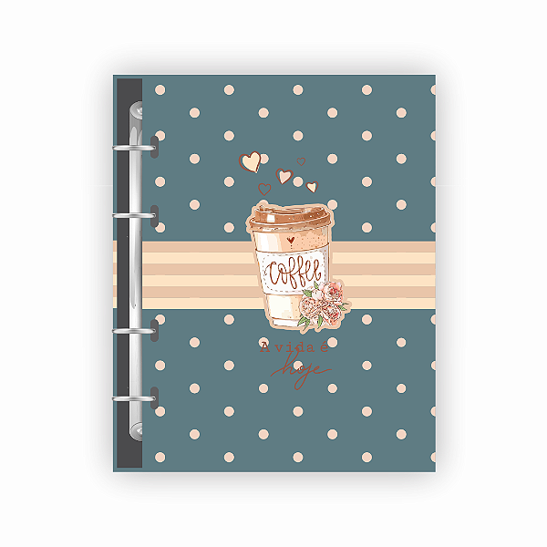 Caderno Colegial Argolado A Vida é Hoje