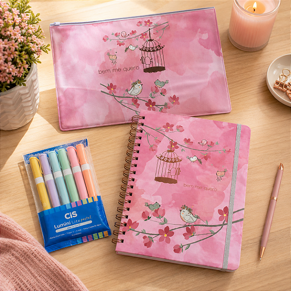 Kit de Estudos 3 Itens - Bem Me Quero