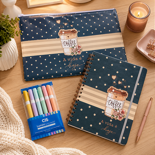 Kit de Estudos 3 Itens - A Vida é Hoje