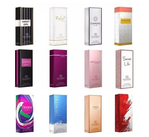 Kit 2 perfumes femininos giverny importado