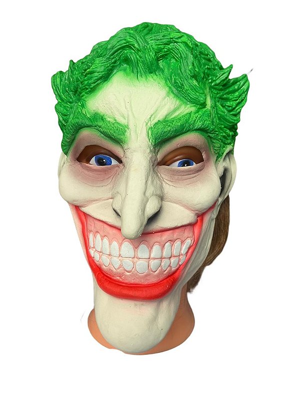 Fantasia Máscara Joker Coringa Palhaço de látex Festa terror