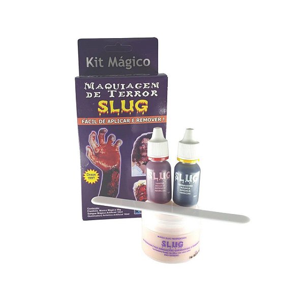 Kit Mágico Slug  sangue, queimadura e massa