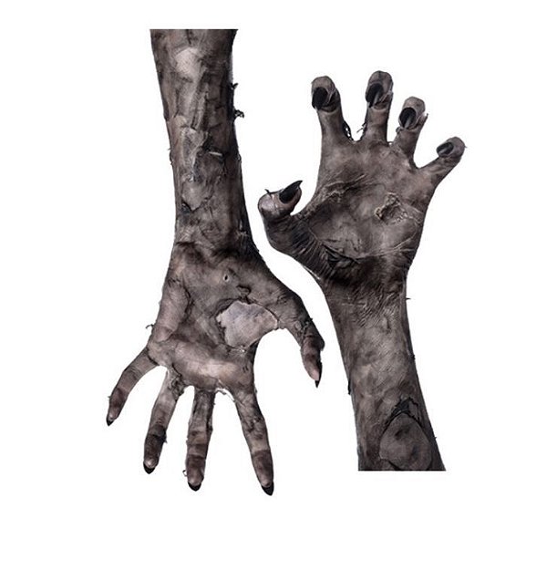 Adesivo Decorativo Terror Assustador Mãos Fantasma