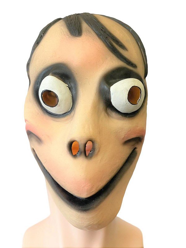 Fantasia Máscara de látex Momo Assustador Halloween Terror