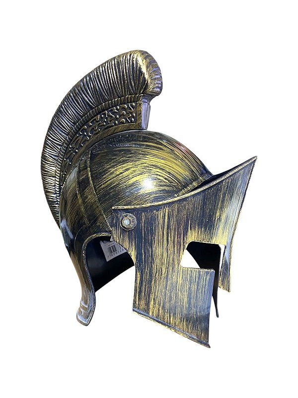 Capacete Romano Dourado Medieval Soldado Romano- 1 un