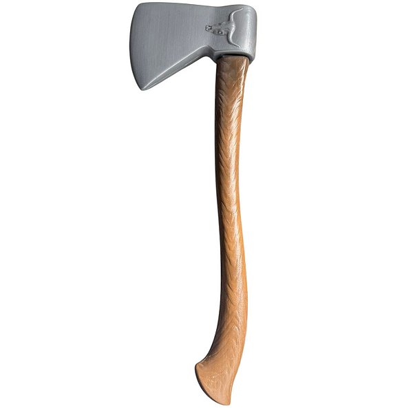 Fantasia Machado lenhador de plástico rígido 60cm