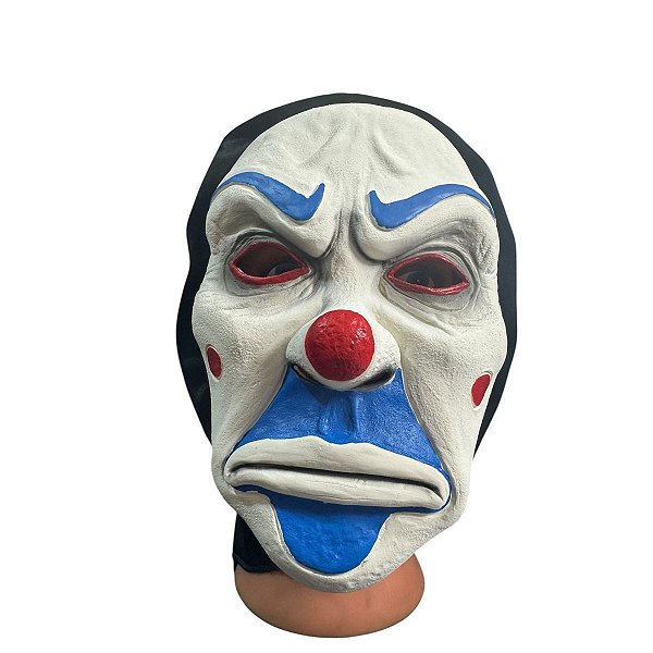 Fantasia Mascara Brabo de palhaço assustador com capuz festa