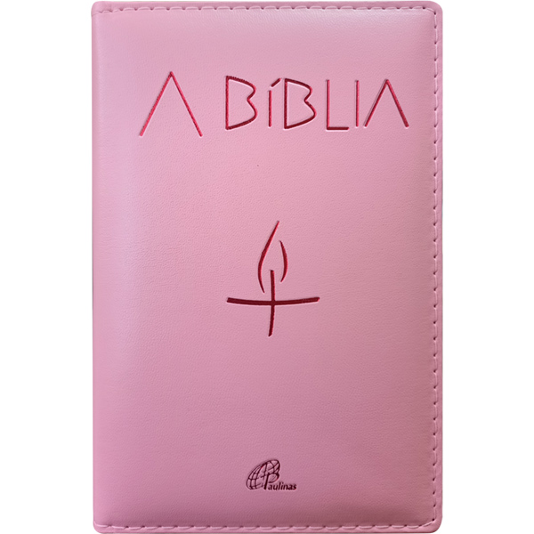 A Bíblia - Almofadada Rosa (Paulinas)