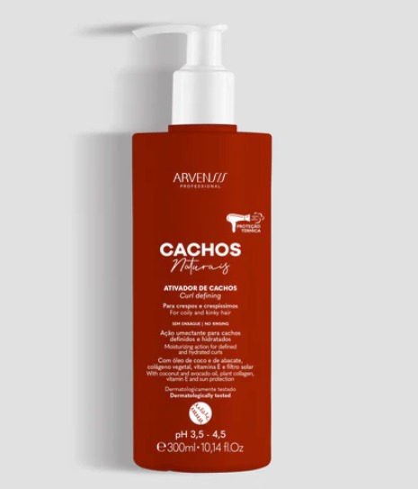 Creme Ativador De Cachos (Ondulados E Cacheados) - Arvensis - 300G