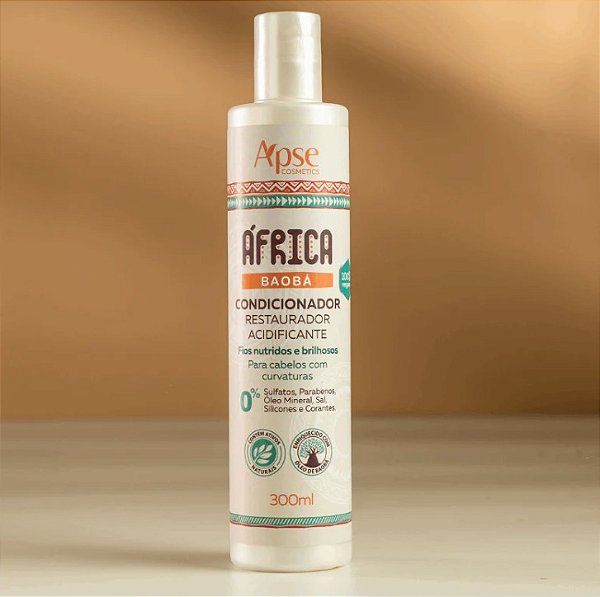 Condicionador Restaurador Acidificante Baobá África Apse / Apice 300ml
