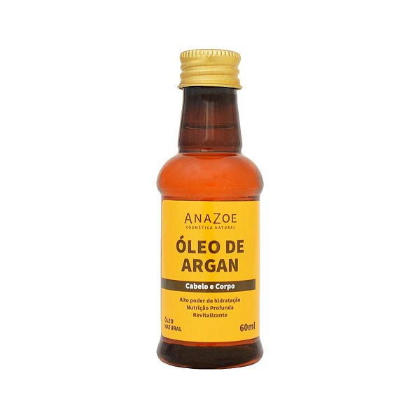 Óleo de Argan Cabelo e Corpo 60ml Anazoe