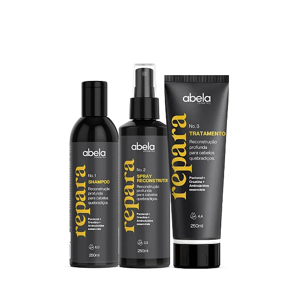 Trio Repara Linha Reconstrutora - 3 produtos