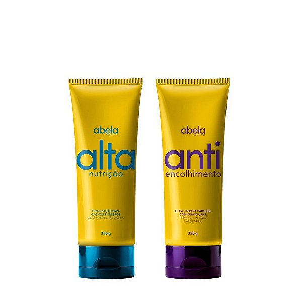 Dupla de finalizadores Antiencolhimento e Alta Nutrição