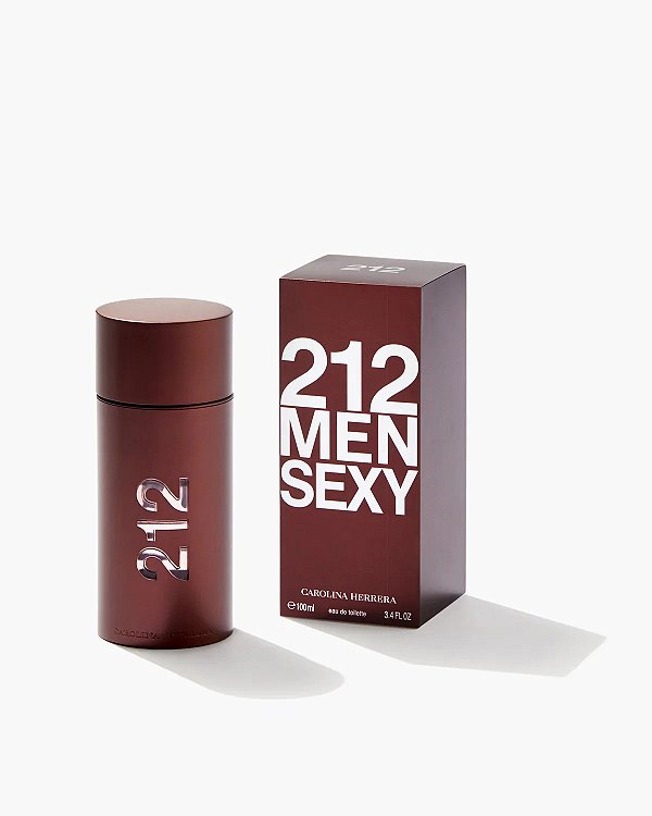 Perfume 212 Sexy Men Carolina Herrera - EDT 100ml - Marlene Beauty - Ampla  gama de perfumes importados e produtos de beleza