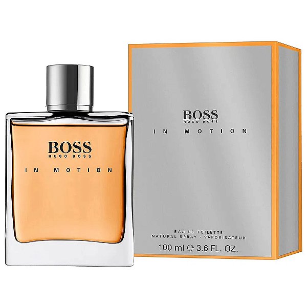 Perfume Boss In Motion Hugo Boss - EDT 100ml - Marlene Beauty - Ampla gama  de perfumes importados e produtos de beleza