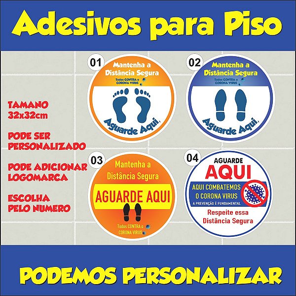 Adesivo de Piso