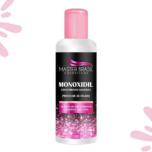 Serum Monoxidil Feminino Crescimento Antiqueda  Cabelo e Sobrancelha 120ml