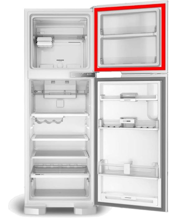 Borracha Gaxeta Geladeira Cce Dako 330 Freezer 57x30 - ILPEA
