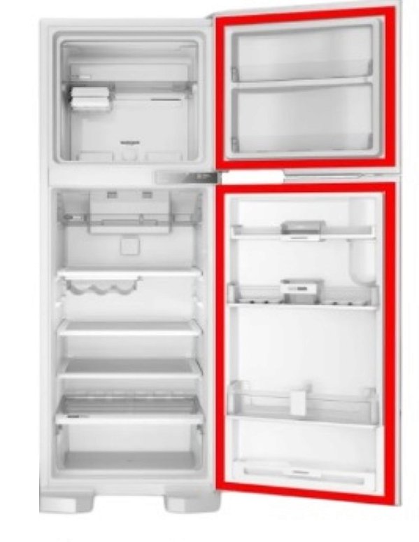 JOGO PARA GELADEIRA BOSCH Continental 350 Ksv36/37 Rc32 Rsv37 RCCT370 rsv355046j 116X58 58X41