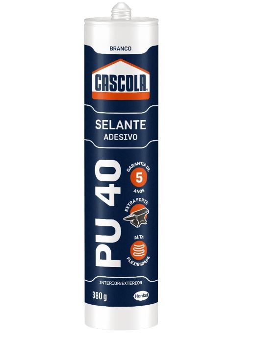 Cascola Selante Adesivo Branco, Selante PU 40 Contrução