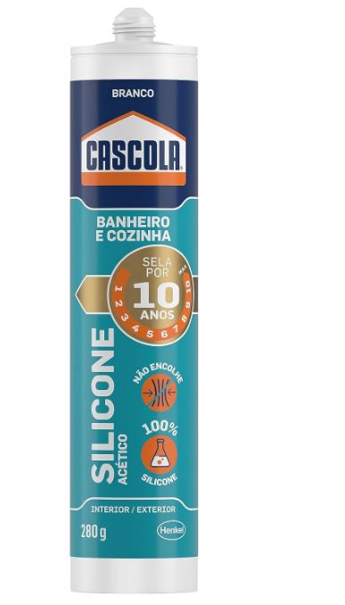 Cascola Banheiros & Cozinhas, Selante 100% silicone
