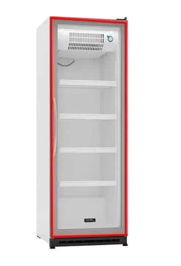 Gaxeta Expositor Cervejeira Para Esmaltec Vv300m 57x158