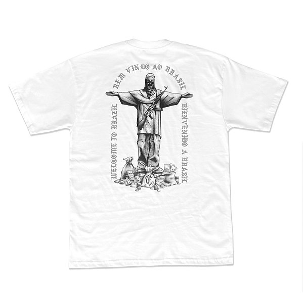 Camiseta Cristo branca